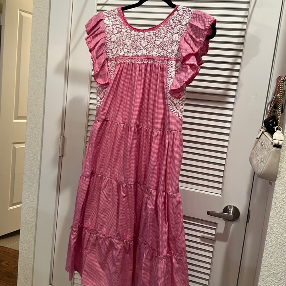 Margarita Mercantile Embroidered Dress